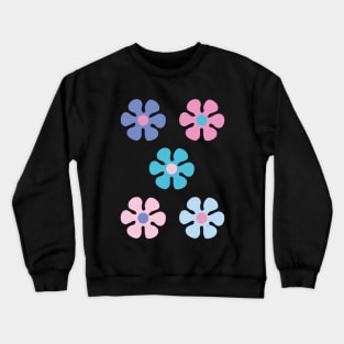 Pastel Daisies Crewneck Sweatshirt